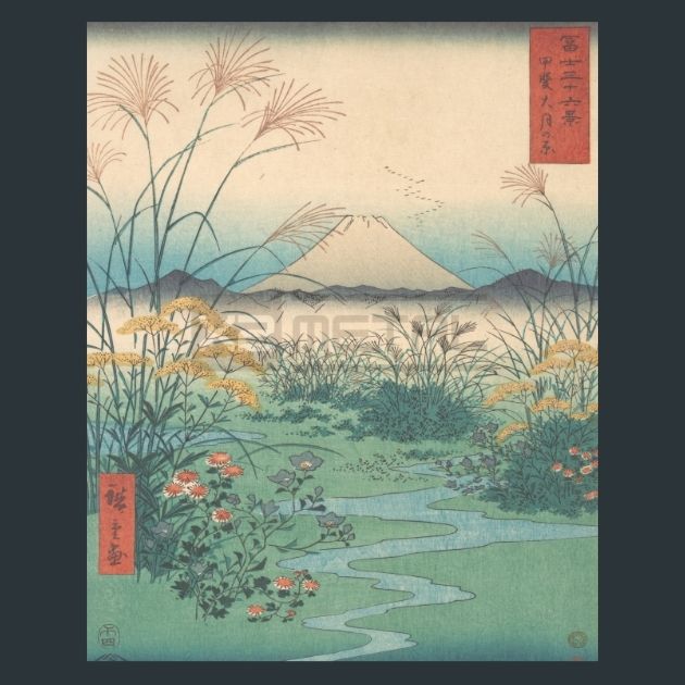 Utagawa-Hiroshige-9-Japanese-Art-Metal-Print