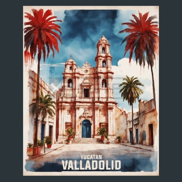 Valladolid Yucatn Mexico Metal Prints Posters and Mouse Pads