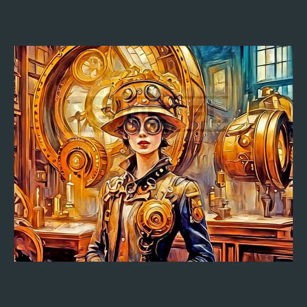 Victorian Vanguard – Metal Print &amp; Mouse Pad | ChromaLuxe | Made in Iowa USA