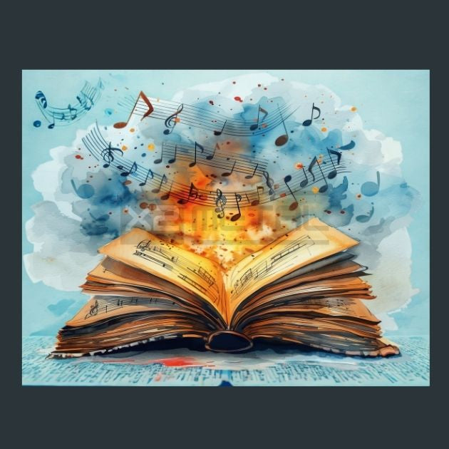 Vintage-Book-Music-Notes-12-Metal-Prints