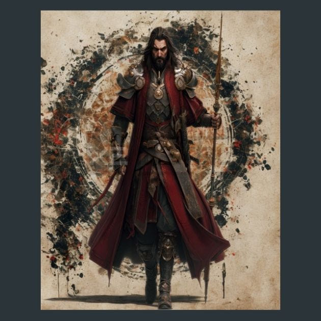 Vlad the Impaler Metal Wall Art and Desktop Mouse Pad by X2Metal