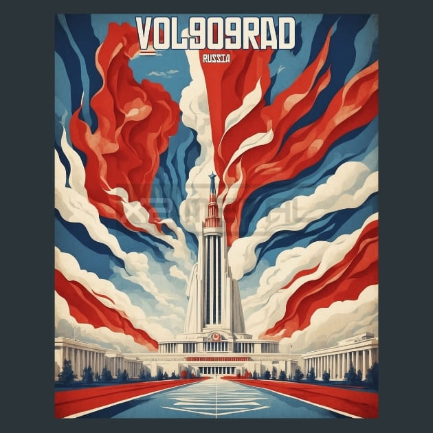 Volgograd Russia Metal Prints Posters and Mouse Pads