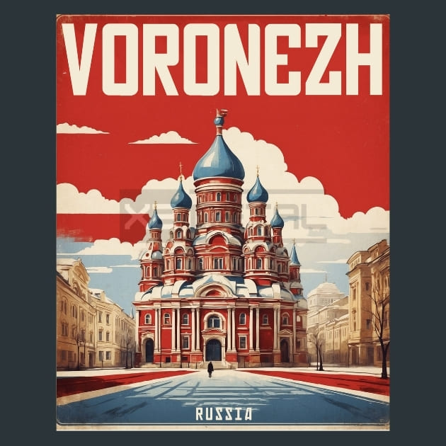 Voronezh Russia Metal Prints Posters and Mouse Pads