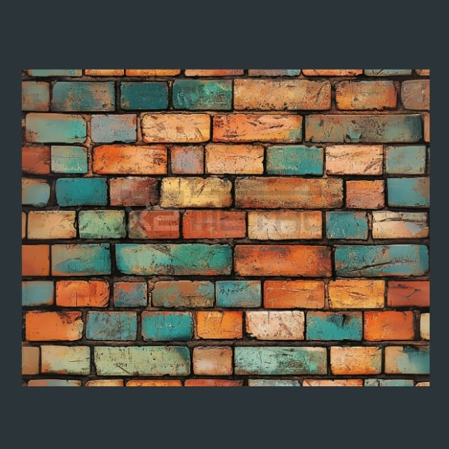 Wall Textures 4 Metal Wall Art and Desktop Mouse Pad by X2Metal
