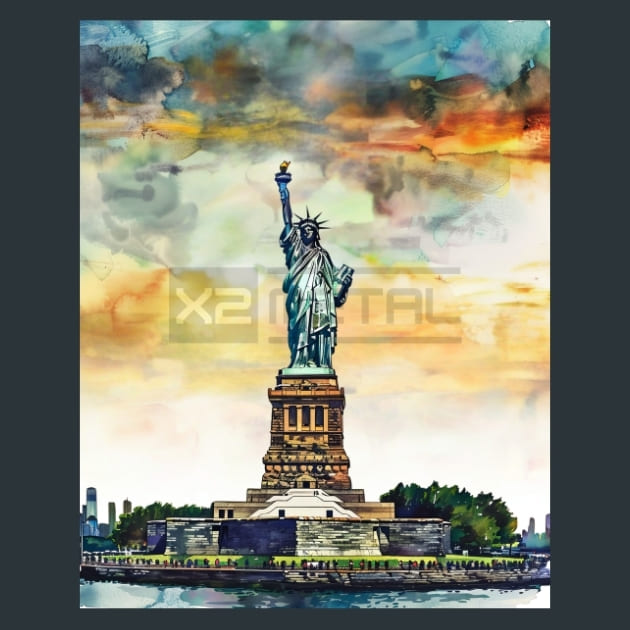 Weathered Patriot Metal Wall Art and Desktop Mouse Pad by X2Metal