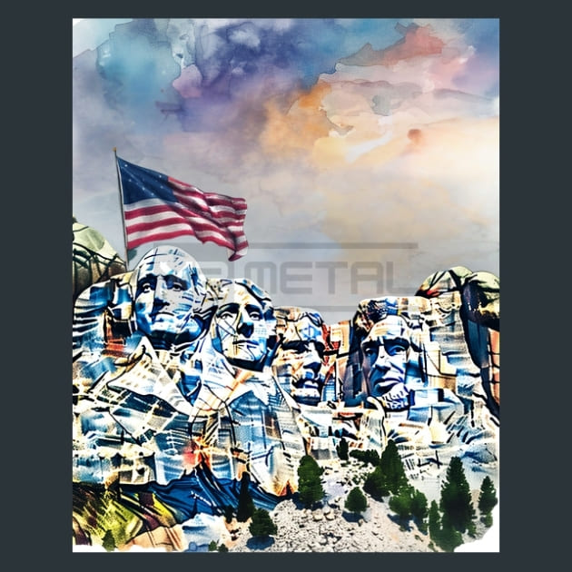 Where the People Stand Metal Wall Art and Desktop Mouse Pad by X2Metal