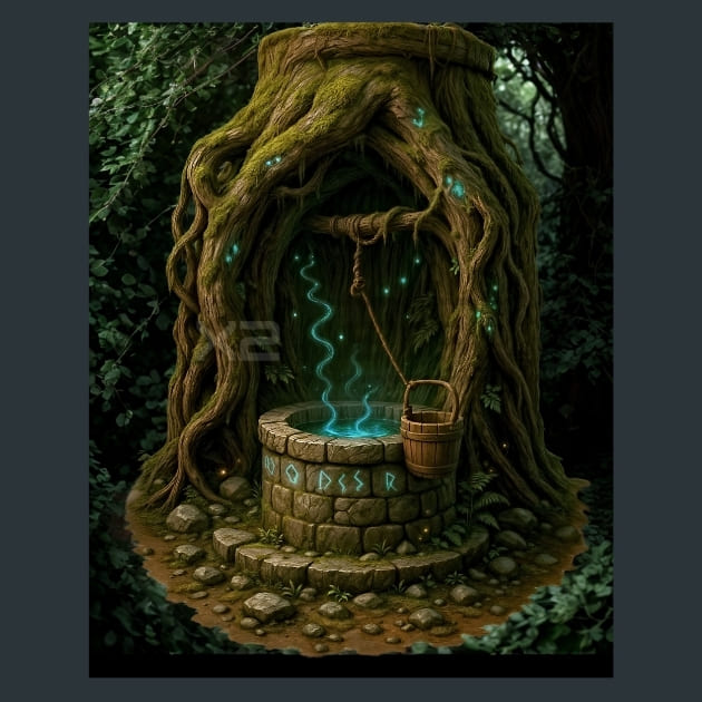 Whispering-Tree-Magical-Forest-metal-prints-posters-mouse-pads