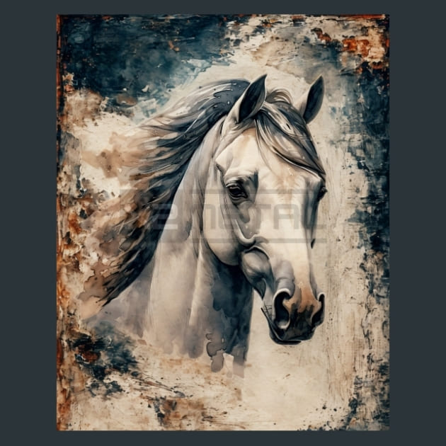 White-Horse-10-metal-prints-posters-mouse-pads