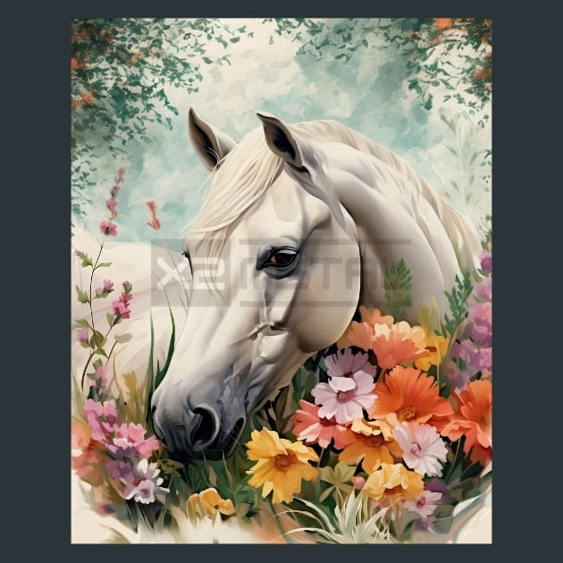 White-Horse-17-metal-prints-posters-mouse-pads