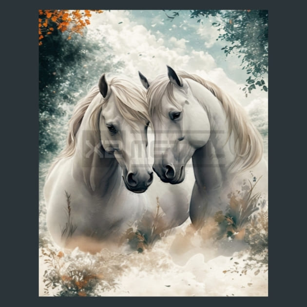 White-Horse-19-metal-prints-posters-mouse-pads