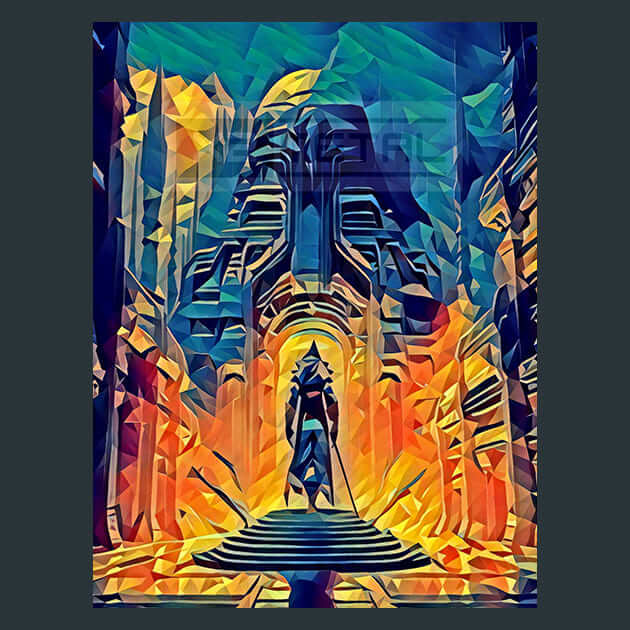 White Knight Future Metal Prints