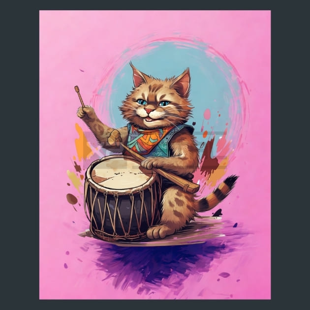 Wild Whisperer Cat Metal Prints Wall Art by X2Metal