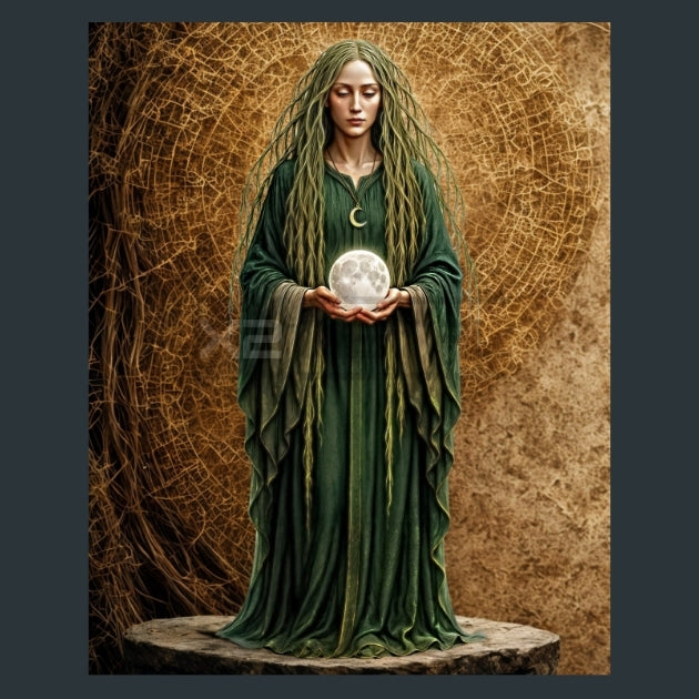 Willow - The Observer-Zodiac-Avatars Metal Wall Art and Desktop Mouse Pad by X2Metal