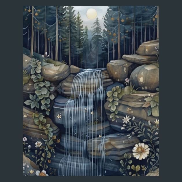 Wind Over Water Metal Wall Art and Desktop Mouse Pad by X2Metal