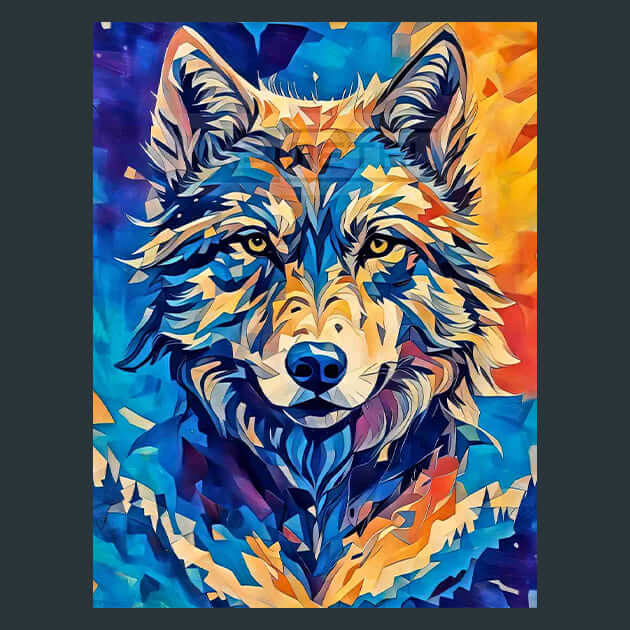 Wolf Plains Metal Wall Art and Desktop Mouse Pad by X2Metal
