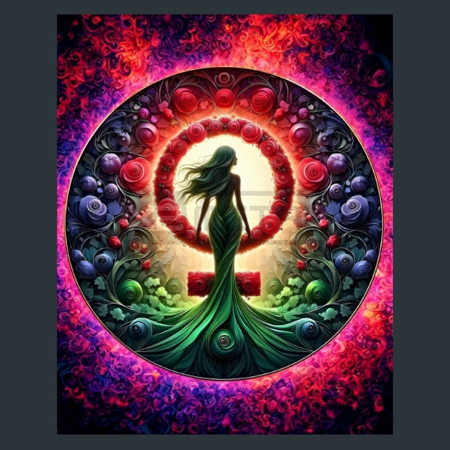 Womens Day 11 Metal Wall Art and Desktop Mouse Pad by X2Metal