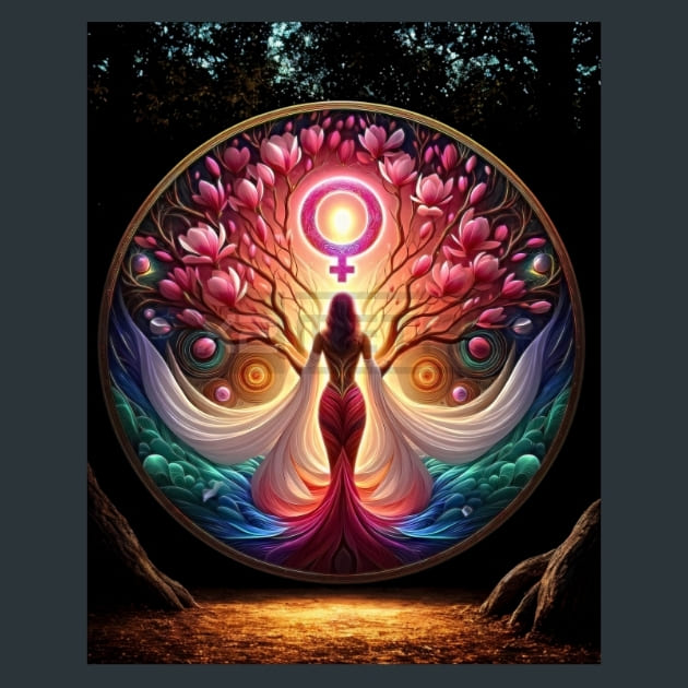 Womens Day 7 Metal Wall Art and Desktop Mouse Pad by X2Metal