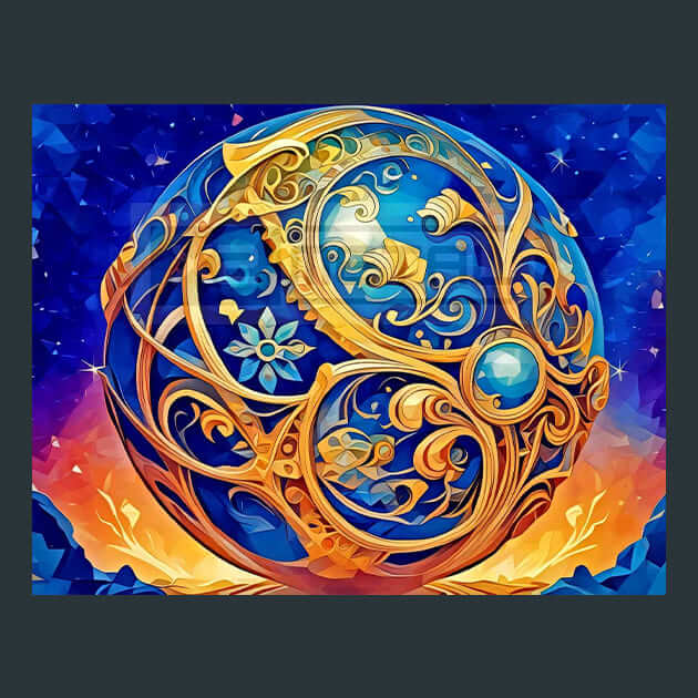 World In Motion Metal Wall Art and Desktop Mouse Pad by X2Metal