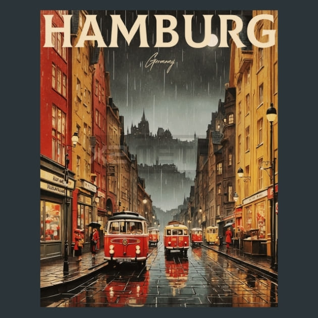 Wunderland Germany Metal Wall Art and Desktop Mouse Pad by X2Metal