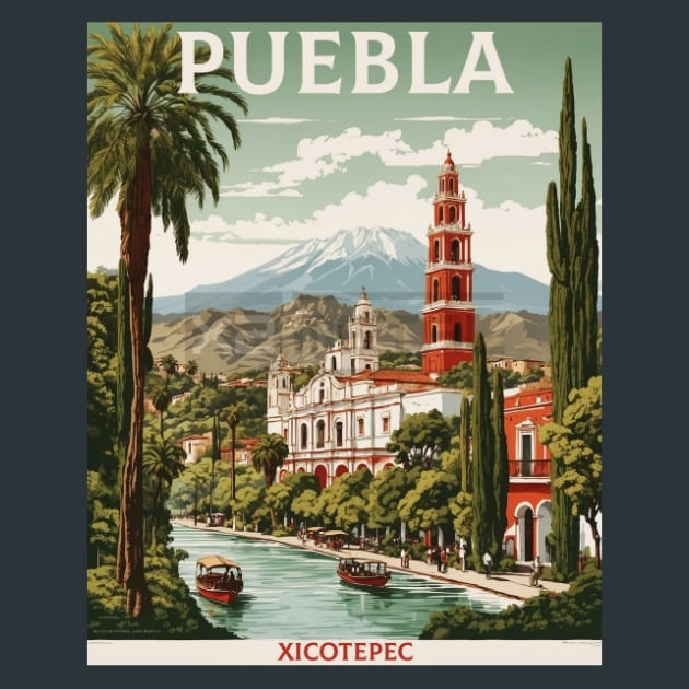 Xicotepec Puebla Mexico Metal Prints Posters and Mouse Pads