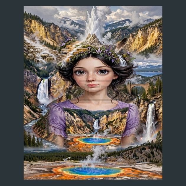 Yellowstone-National-Park-Crown-Keeper-metal-print