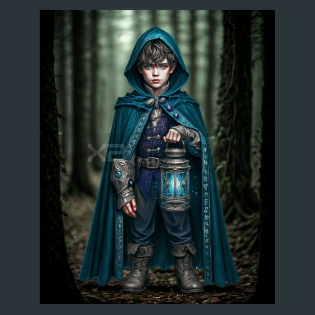 Young-Apprentice-Hunter-metal-prints-posters-mouse-pads