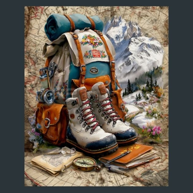 hiking-backpack-10-Metal-Prints