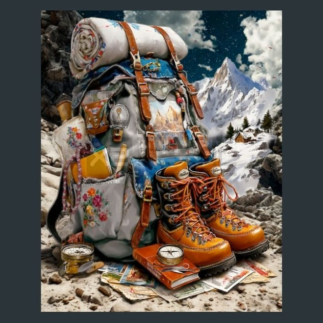 hiking-backpack-15-Metal-Prints
