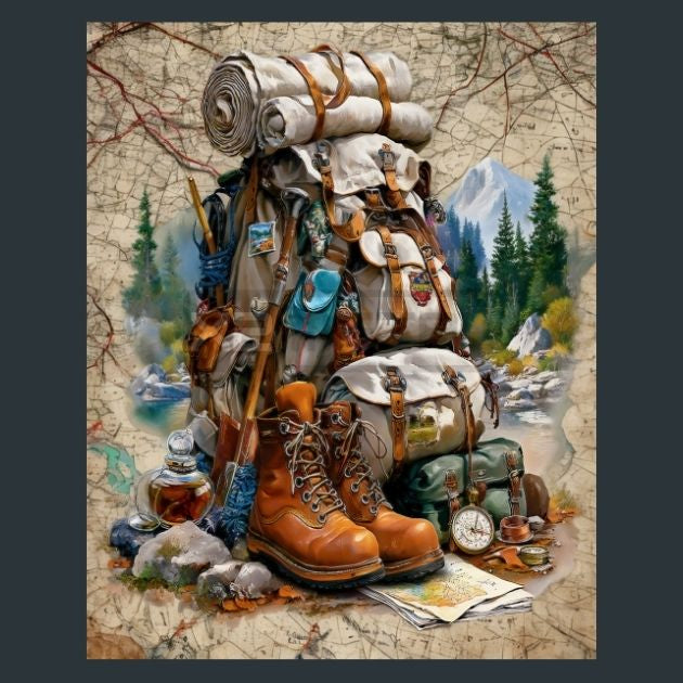 hiking-backpack-7-Metal-Prints