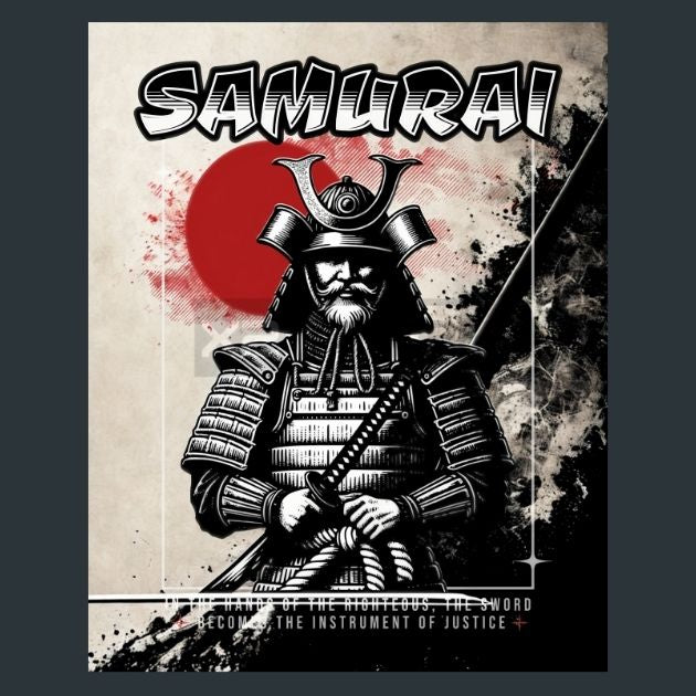 legendary-Warrior-Japan-Samurai-Metal-Print