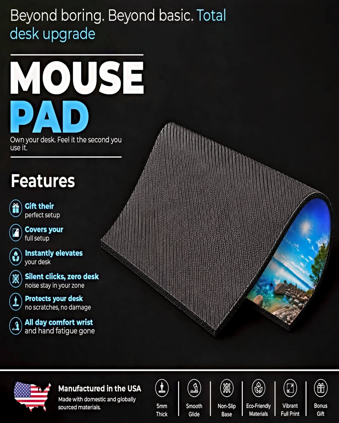 Mousepads Benefits A1 Desktop Mouse Pad
