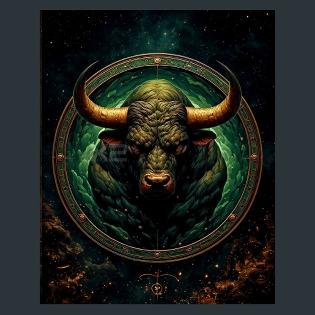 taurus-Zodiacs-Signs1 Metal Wall Art and Desktop Mouse Pad by X2Metal